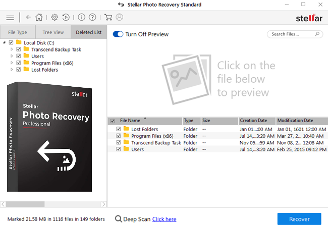stellar photo recovery professional versions