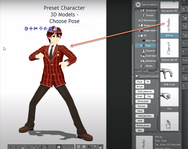 clip studio paint pro 3d model