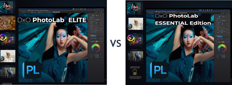 DxO PhotoLab Elite vs Essential