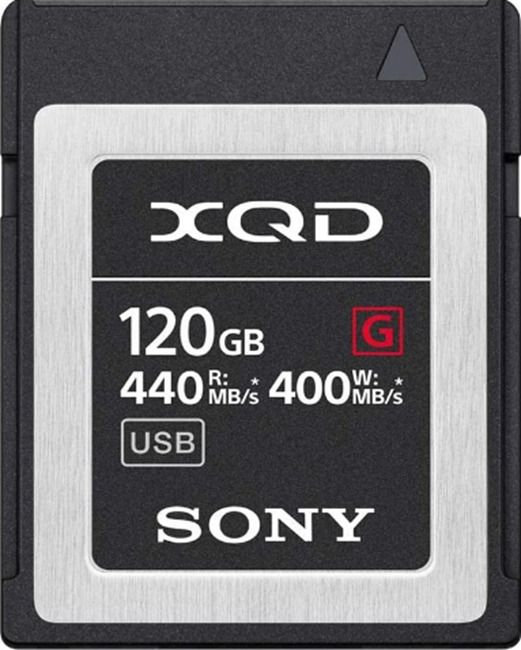 Sony Professional XQD G Series 120GB Memory Card