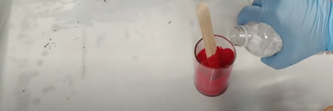 Diluting Paint with Water