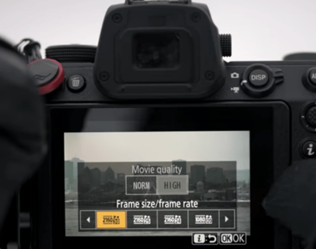 Selecting Shutter Speed and Frame Rate