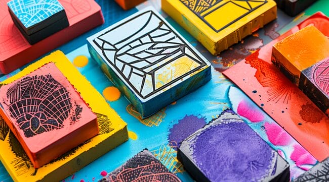 Linocut Designs Showing the Importance of Selecting the Right Ink